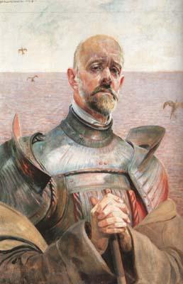 Malczewski, Jacek Self-Portrait in Armour (mk19)